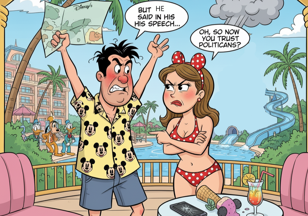 Cabana Clash at Disney-Area Resort Leads to Arrest for Domestic Battery