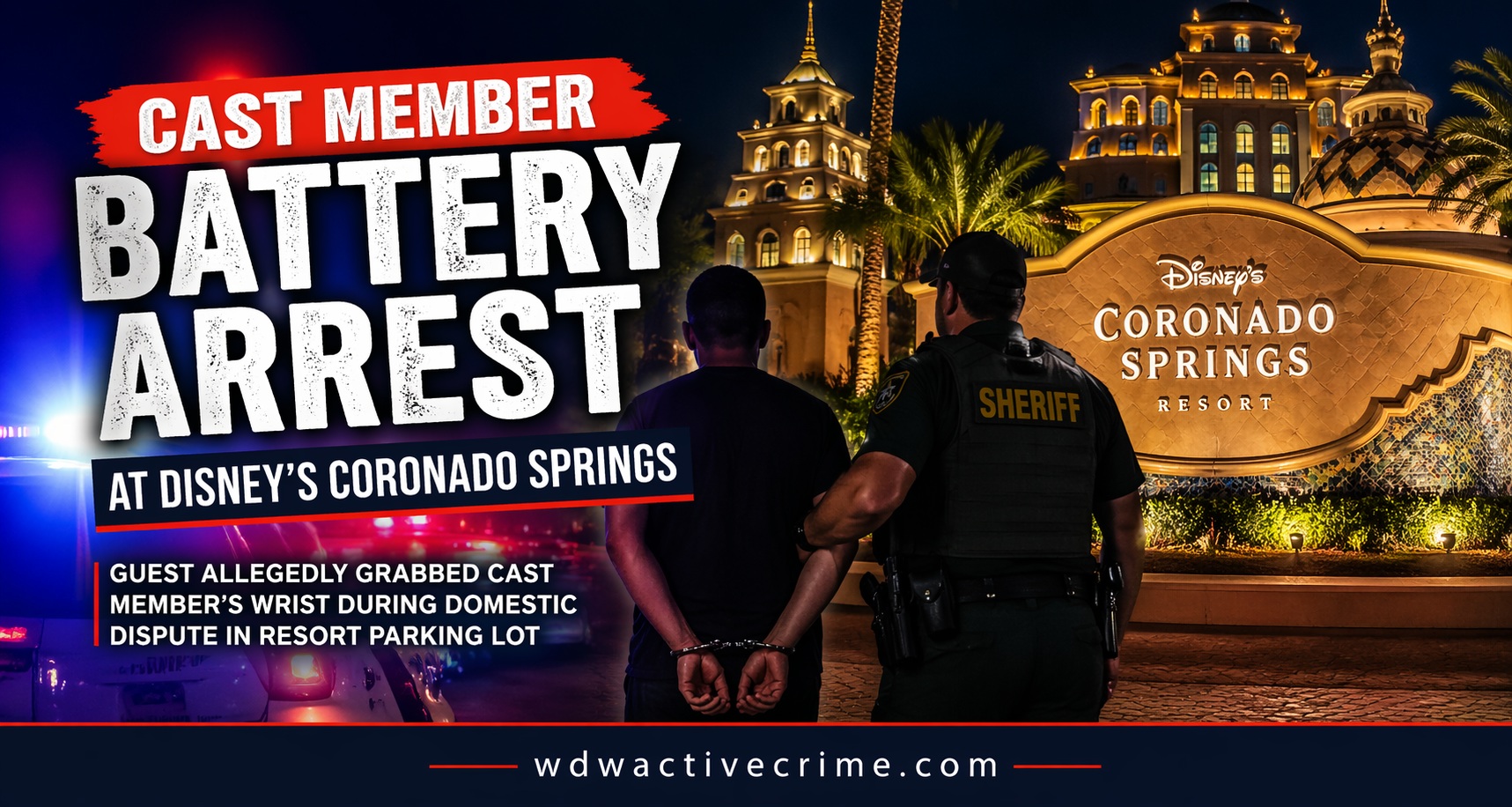 Cast Member Grabbed at Disney’s Coronado Springs After Domestic Dispute Escalates