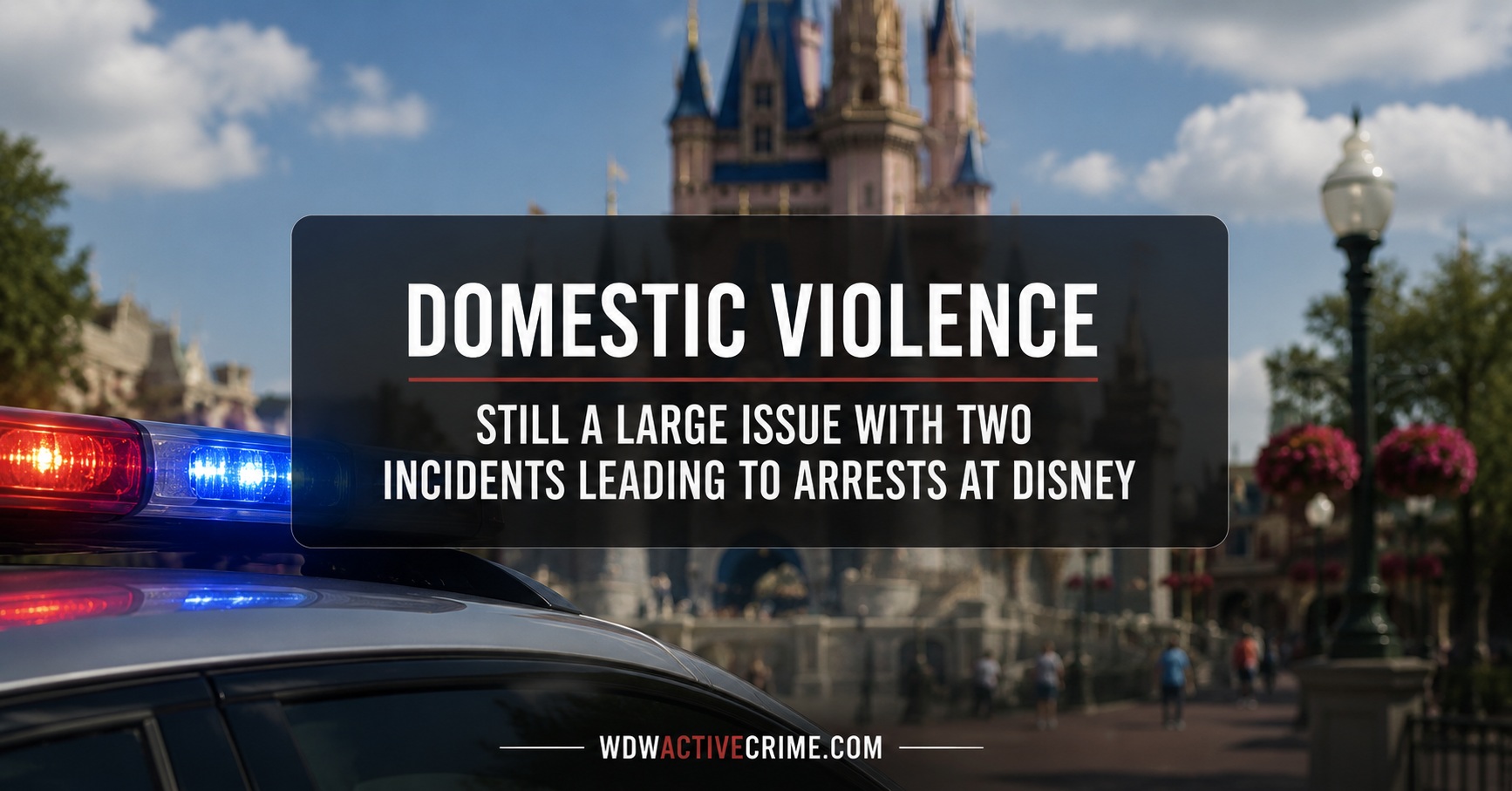 Domestic Violence Continues to Surface at Disney World After Two Recent Arrests