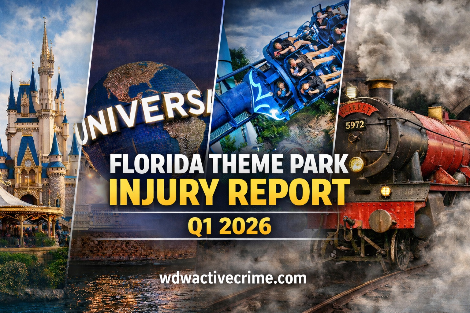 Florida Theme Park Injury Report: Central Florida Parks Log Medical Incidents in Q1 2026