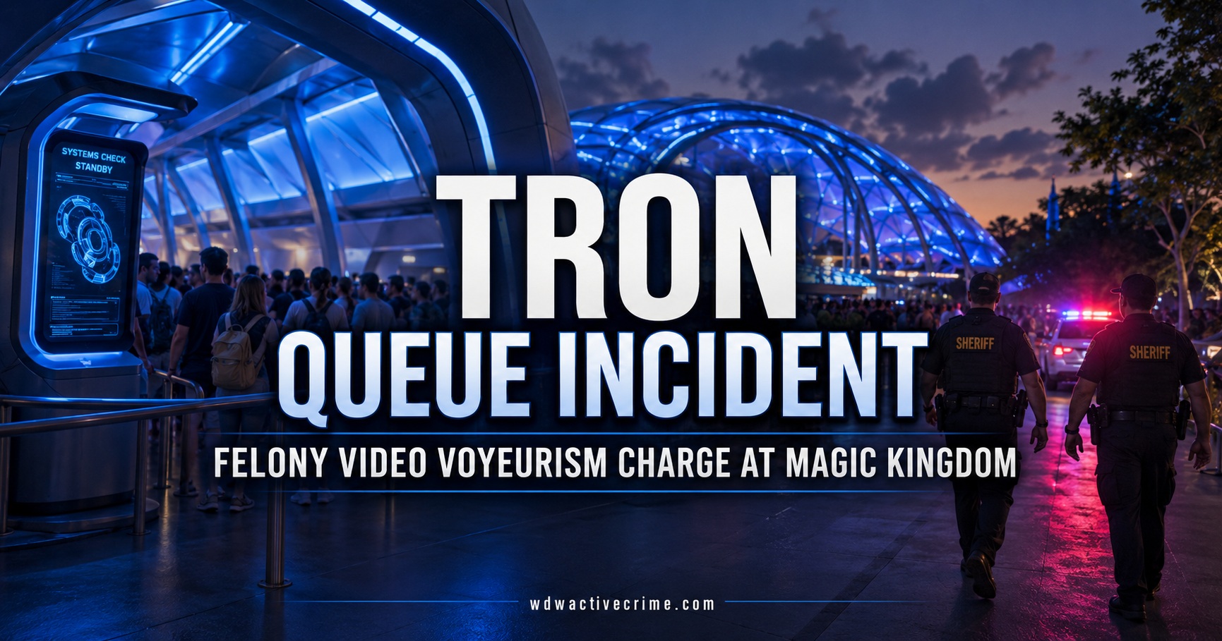 Man Accused of Video Voyeurism in TRON Line at Magic Kingdom