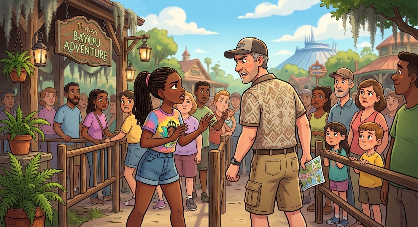 When Queue Etiquette Turns Criminal at Magic Kingdom